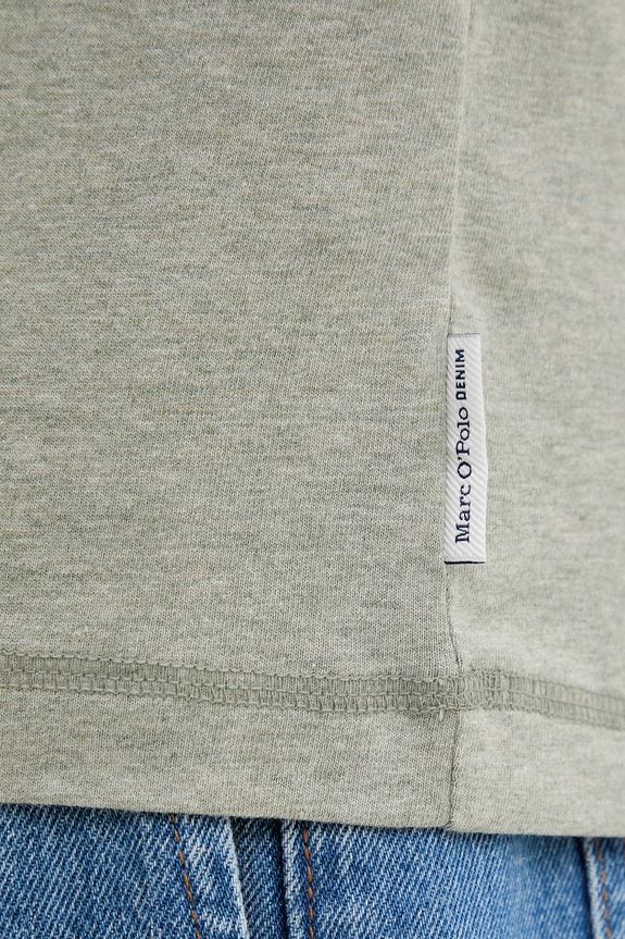 Marc O'Polo T-shirt męski bawełniany 5000010699 zielony