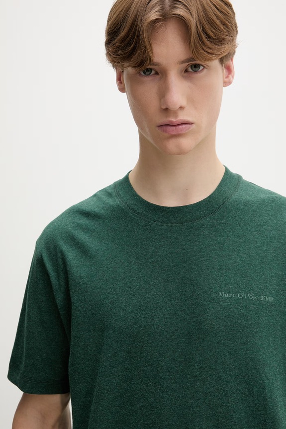 Marc O'Polo T-shirt męski bawełniany zielony 5000010699