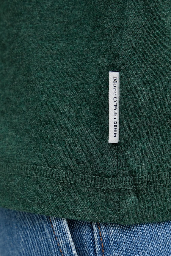 Marc O'Polo T-shirt męski bawełniany 5000010699 zielony