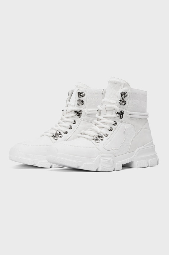Kazar Studio - Botine 42328.S5.01 alb ZW19