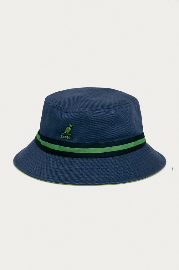 Kangol - Kapelusz bawełna granatowy K4012SP.NV411