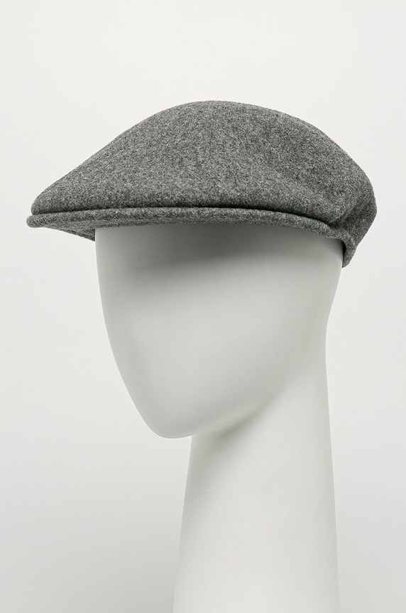 Kangol bakerboy hat wool gray 0258BC.FL034