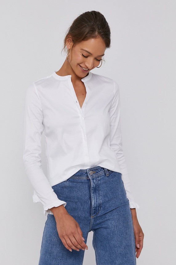 Mos Mosh πουκάμισο γυναικείο slim λευκό 131731