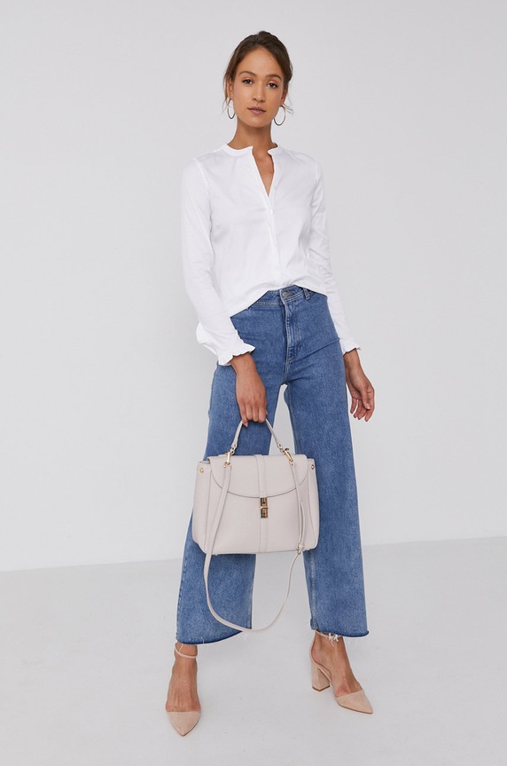 Mos Mosh πουκάμισο γυναικείο 131731 λευκό AA00