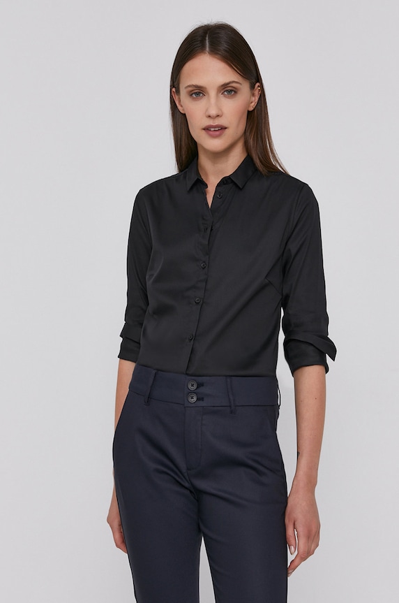 Mos Mosh camicia slim nero 131700