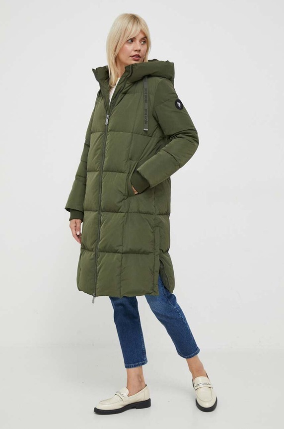 Pernata jakna Mos Mosh za prijelazno razdoblje zelena 139560