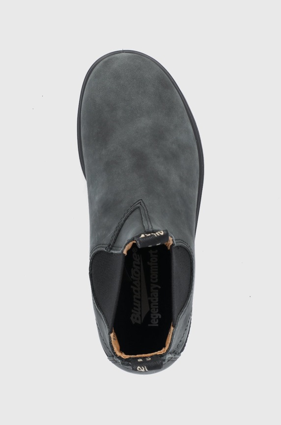 Blundstone Sztyblety skórzane 587 szary 587.Black