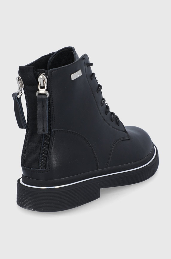 Obuwie GOE Botki skórzane II2N4014.BLACK czarny