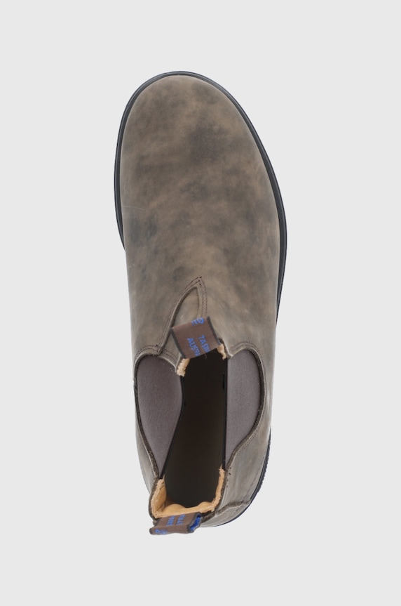 Blundstone stivaletti chelsea in pelle marrone 584.Brown