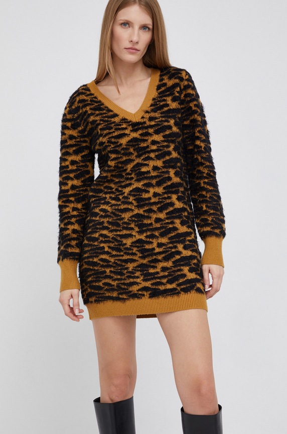 XT Studio Rochie mini galben X221WD1003K412N4