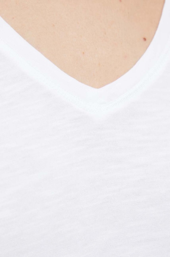 Mos Mosh t-shirt bawełniany biały 140930