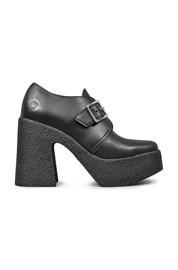 Altercore półbuty Rachel Vegan platforma czarny RACHEL.VEGAN.BLACK