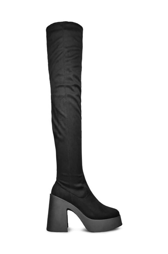 Altercore csizma nem szigetelt fekete DAPHNE.FAUX.SUEDE.BLACK