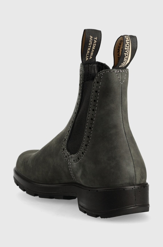 Cipők Blundstone magasszárú cipő velúrból 1630 1630.RusticBlack szürke