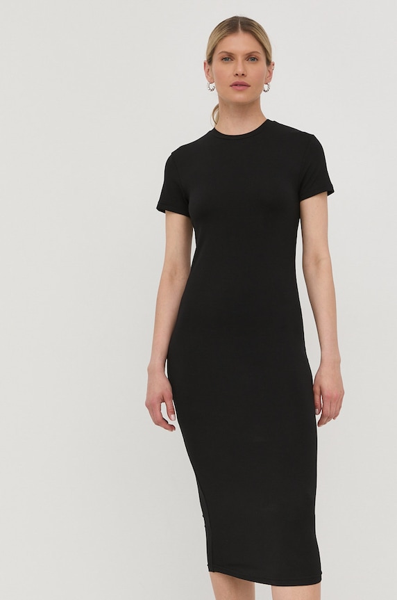 Herskind rochie midi negru 4401770