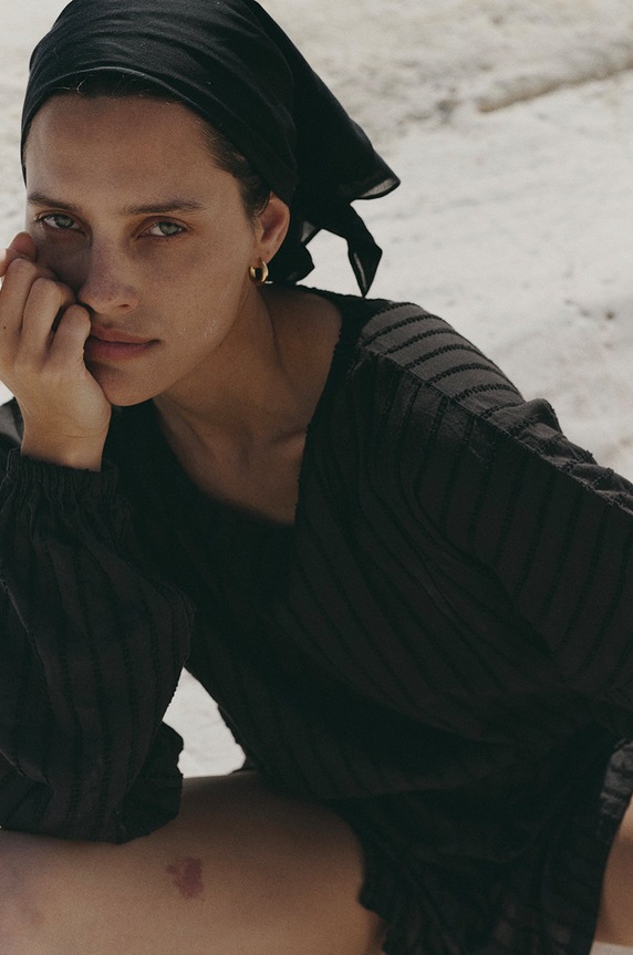 Odzież MUUV. sukienka bawełniana AJE sukienka.krotka.AJE czarny