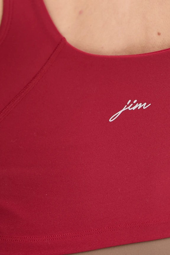 Top na jogu Joy in me Grace Top.Grace burgundské