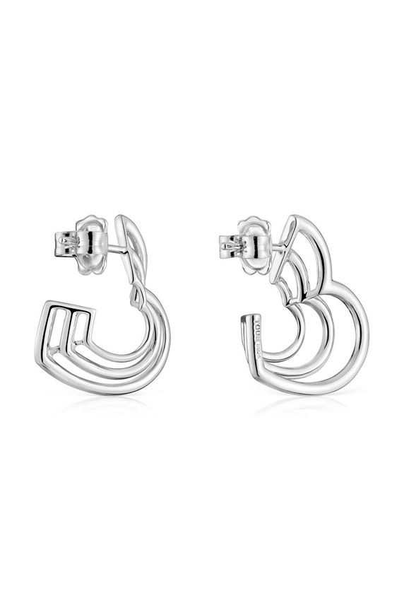 Accesorii Tous cercei de argint 1004018400 argintiu