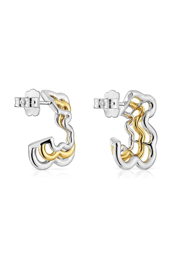Akcesoria Tous kolczyki srebrne Bickie 1004018300 multicolor
