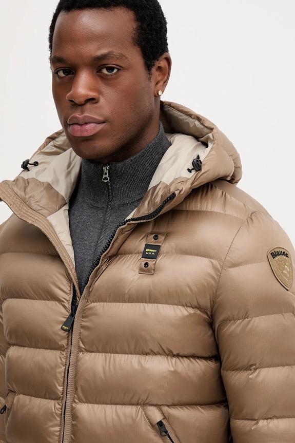 Μπουφάν Blauer καφέ BLUC02079