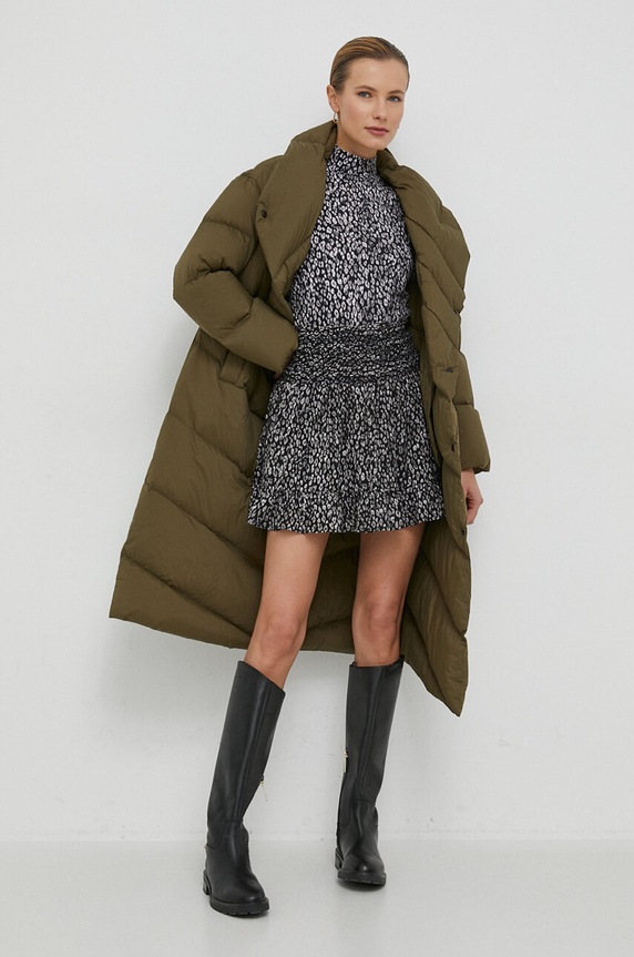 Blauer geaca de puf BLDK03161 verde AW23
