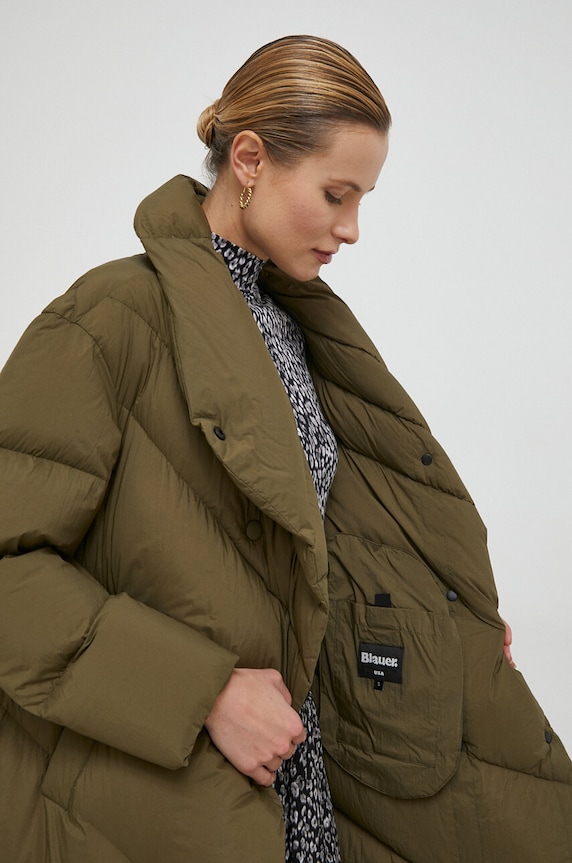 Blauer geaca de puf BLDK03161