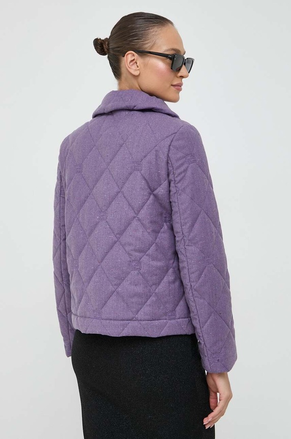 Îmbrăcăminte Beatrice B geaca de lana 23FA2552NATIVEQ violet