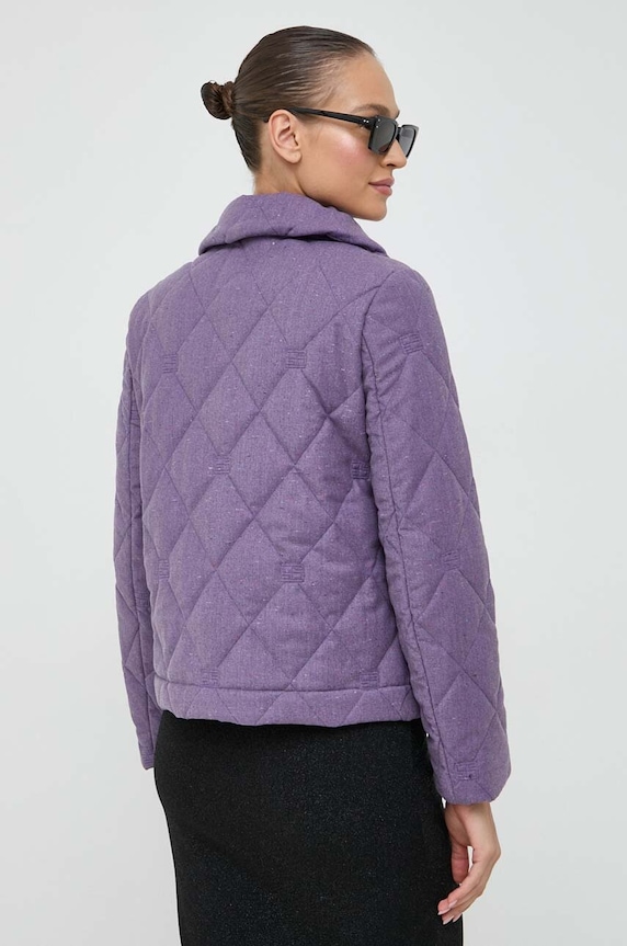 Îmbrăcăminte Beatrice B geaca de lana 23FA2552NATIVEQ violet