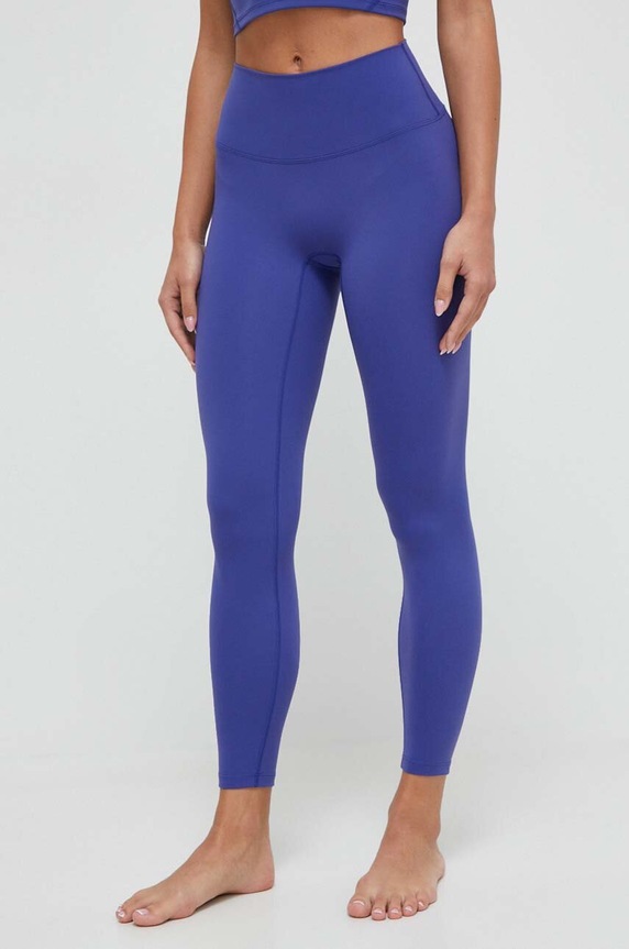 Legíny na jogu JOYINME Oneness Ease s elastanom tmavomodrá Legginsy7.8.Oneness.ea