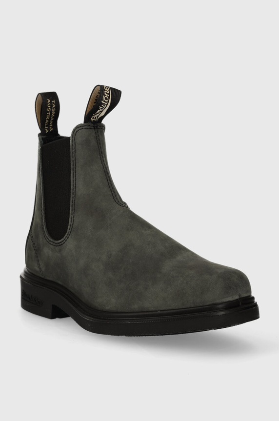 Blundstone botine din piele intoarsa 1308.Rustic.Black gri ZA00