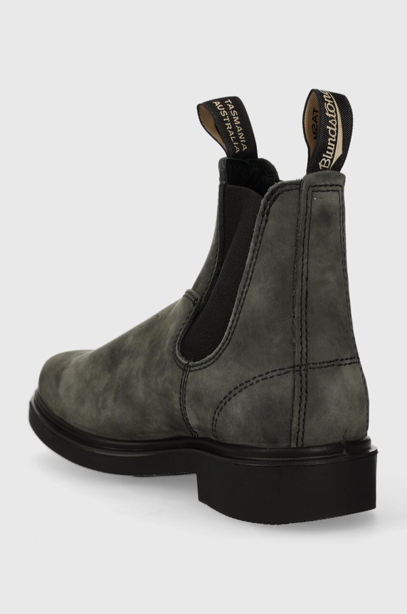 Încălțăminte Blundstone botine din piele intoarsa 1308.Rustic.Black gri