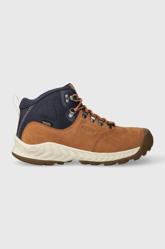 Keen buty Ciradia Mid WP tekstylny brązowy KE.1028310