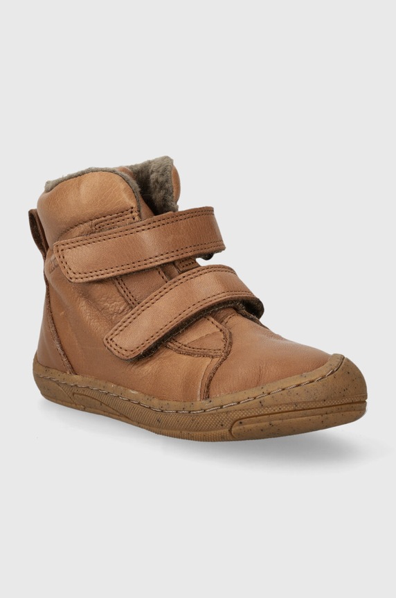 Froddo buty zimowe skórzane dziecięce G2110124.3.25.26 żółty ZW23