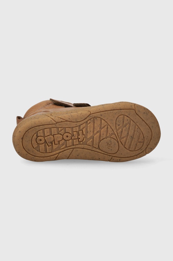 Froddo buty zimowe skórzane dziecięce G2110124.3.25.26 żółty
