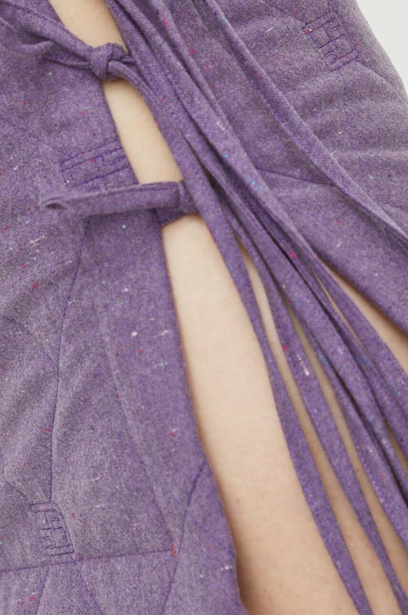 Vunena suknja Beatrice B 23FA5792NATIVEQ ljubičasta