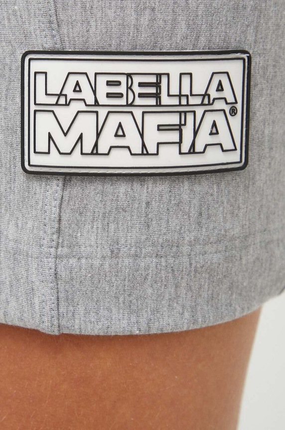 Šaty LaBellaMafia LB.27726 sivá