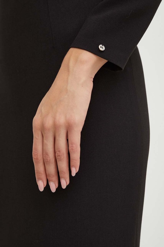 Φόρεμα Nissa RS14259 μαύρο