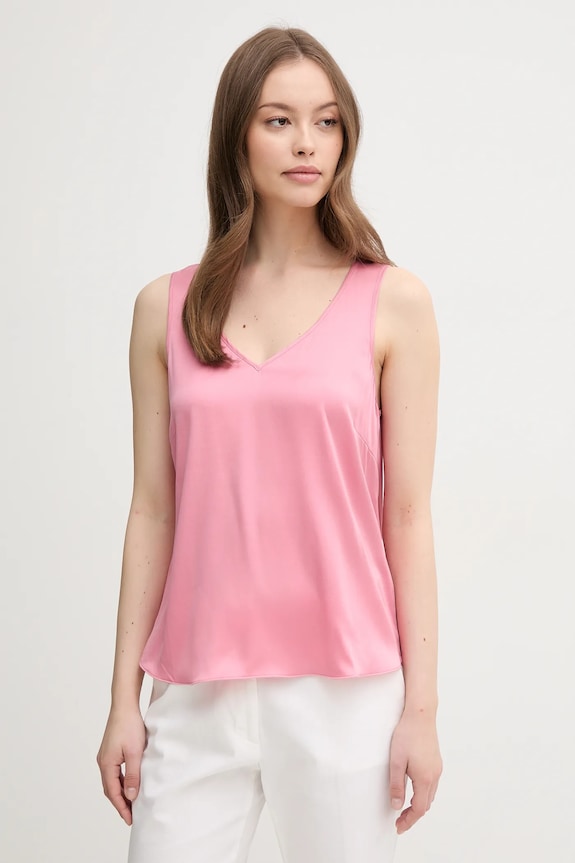 Svilen top Mos Mosh roza 153590.