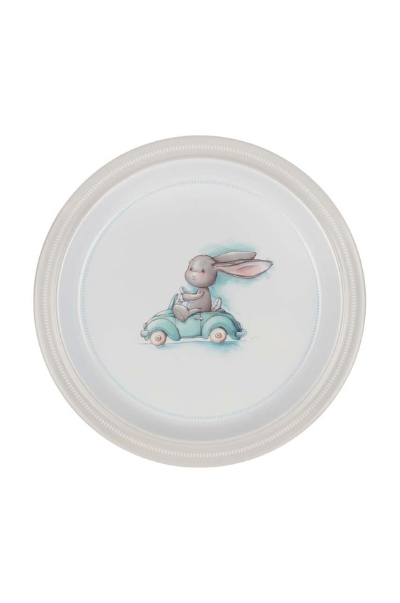 Effiki tányér Wyścigówka kék Talerzyk.wyscigowka