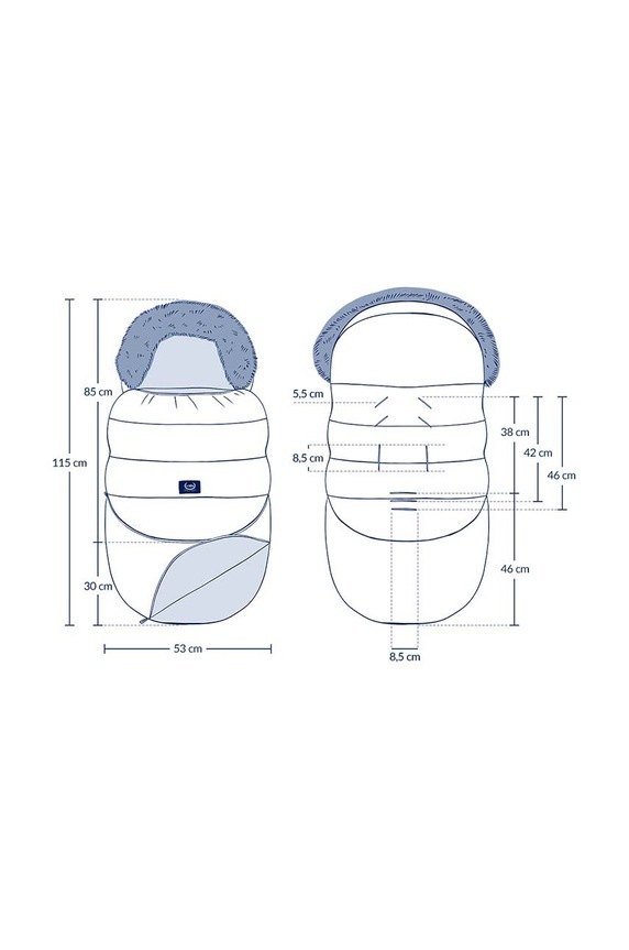La Millou sac de dormit pentru cărucior Combo 130185.Spi