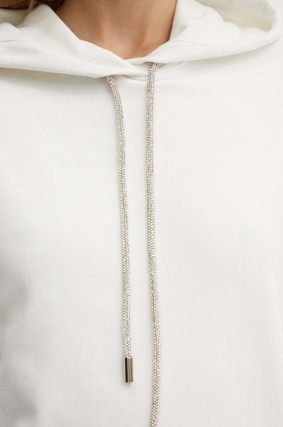 Silvian Heach bluza bawełniana LINDER beżowy GPA24338FE