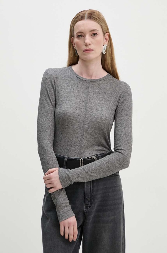 Svetr Day Birger et Mikkelsen Lexi - Soft Wool šedá DAY65243434