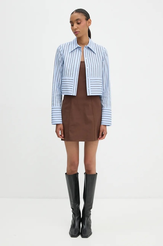 Košeľa Day Birger et Mikkelsen Max - Contemporary Stripe RD DAY65243341 modrá ZW24