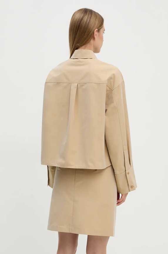 Ρούχα Πουκάμισο 2NDDAY Claras TT 2245130229 μπεζ