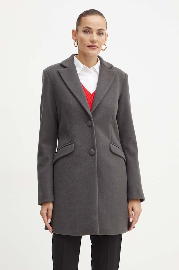 Παλτό Silvian Heach SUNRISE άλλο γκρί GPA24392CP