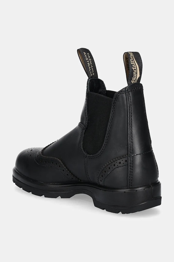 Boty Kožené kotníkové boty Blundstone 2443.Black černá