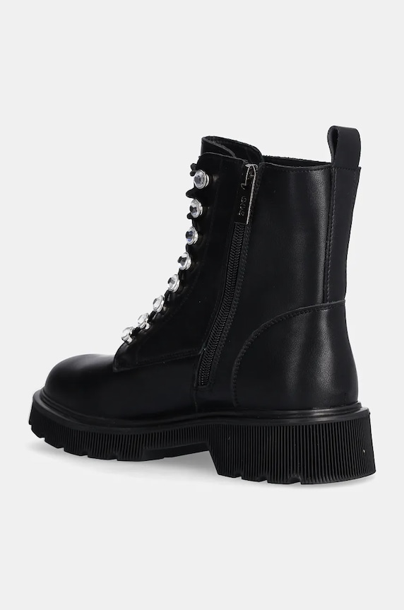 Obuwie GOE botki skórzane OO2N4103.BLACK czarny