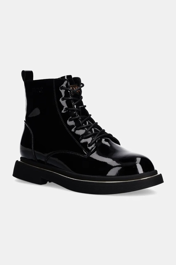 GOE botki skórzane pozostałe czarny OO2N4109.BLACK