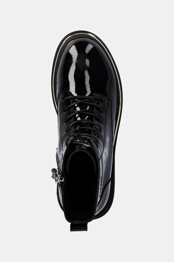 GOE botki skórzane czarny OO2N4109.BLACK