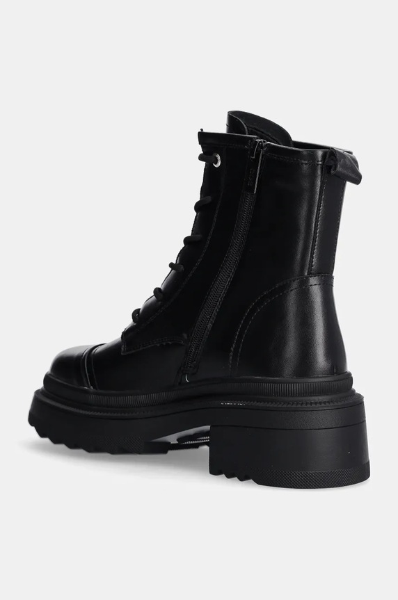 Obuwie GOE workery skórzane OO2N4115.BLACK czarny
